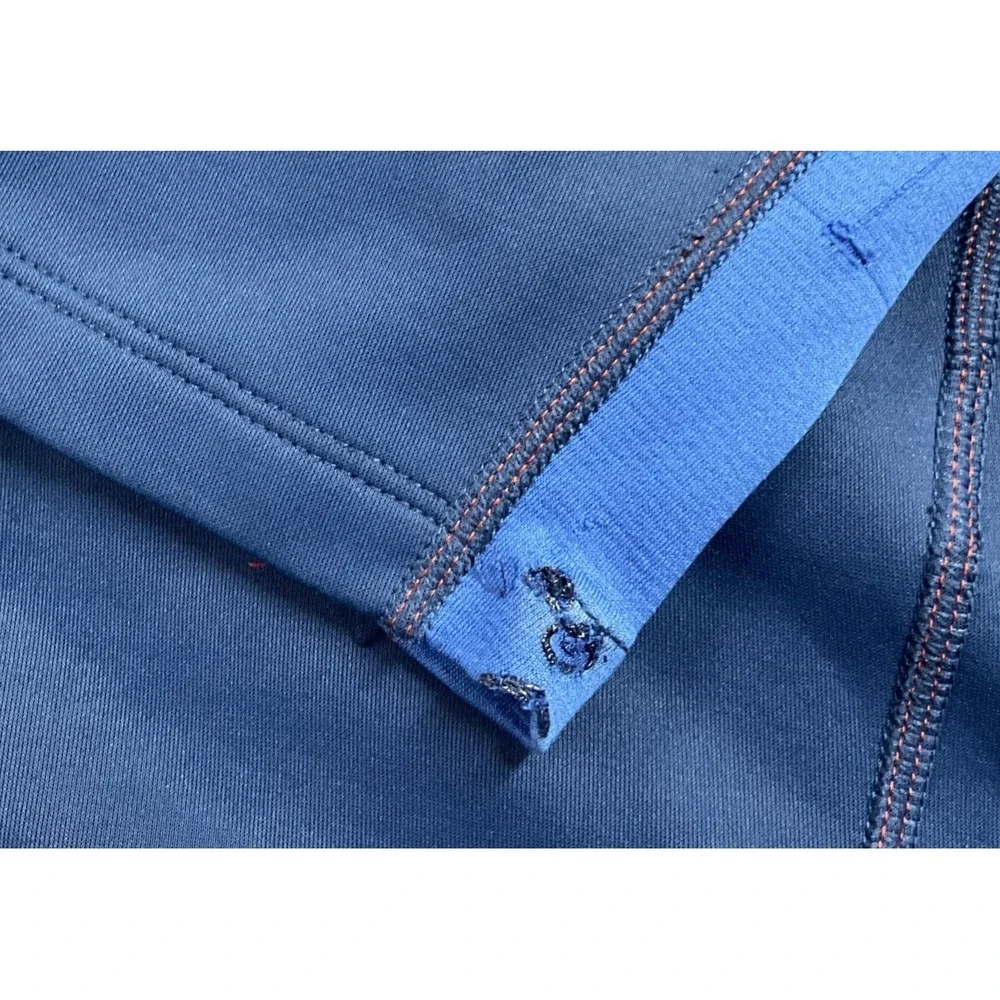 The‎ North Face Men's Blue Long Sleeve Full Zip Up Sweater Size L
